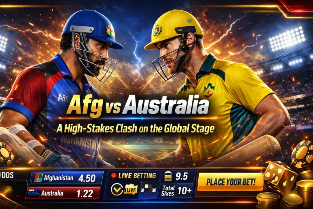 Afg Vs Australia – A High-Stakes Clash on the Global Stage