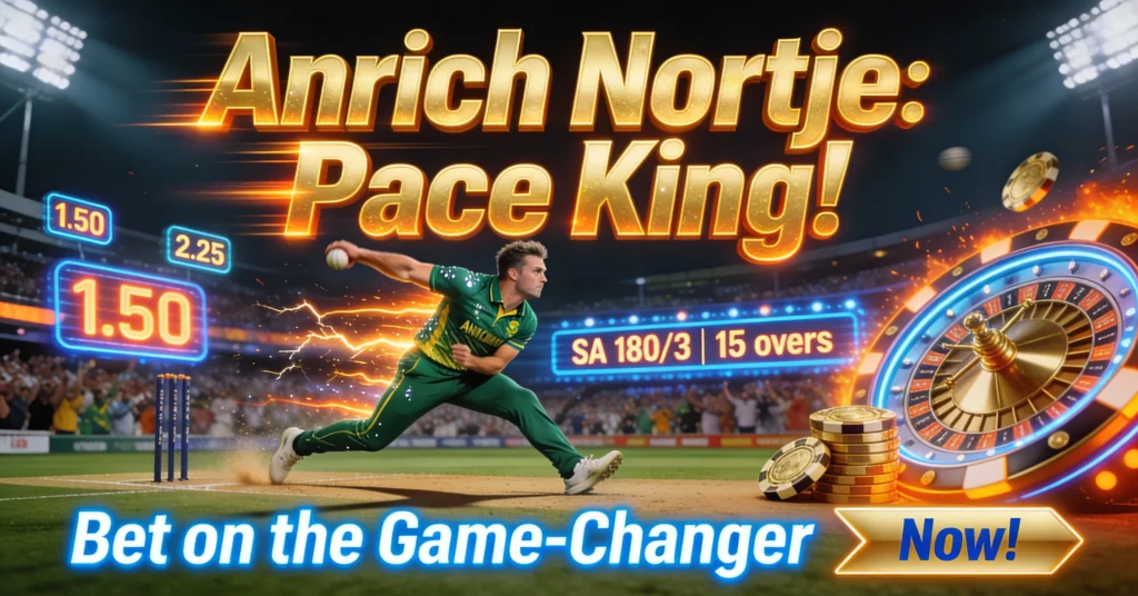 Why Anrich Nortje Is a Game-Changer for Pace-Bowling Attacks