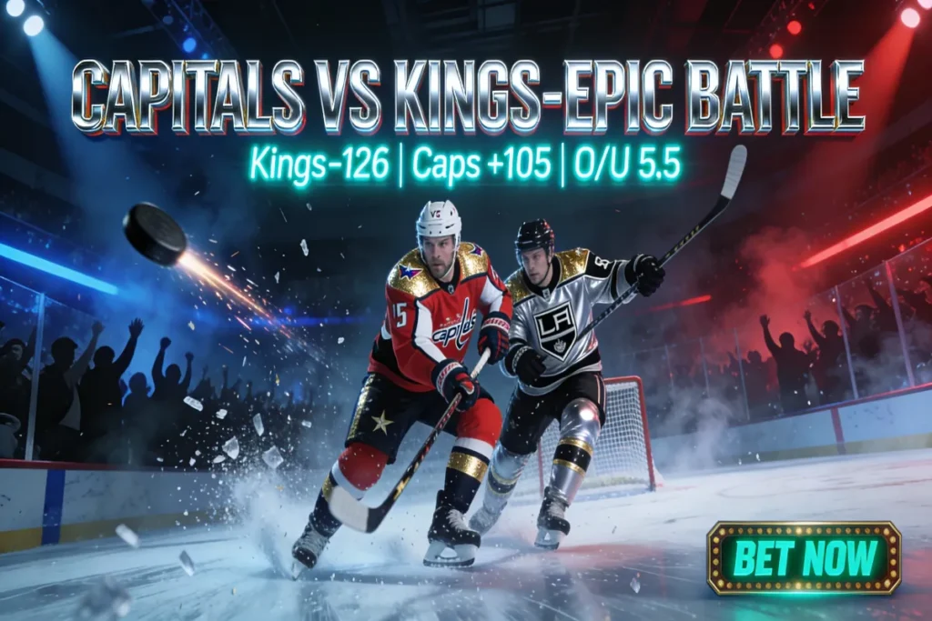 Capitals Vs Kings – A Thrilling Clash of Hockey Titan