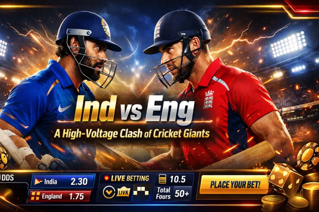 Ind Vs Eng – A High-Voltage Clash of Cricket Giants