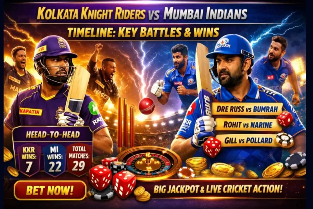 Kolkata Knight Riders Vs Mumbai Indians Timeline – Head-to-Head | Complete IPL Timeline & Records