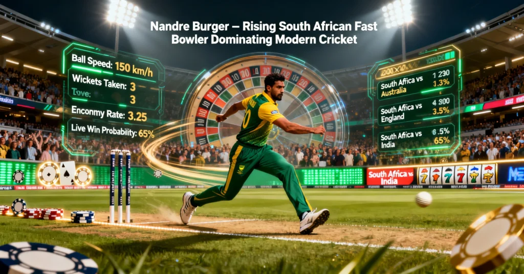 Nandre Burger – Rising South African Fast Bowler Dominating Modern Cricket