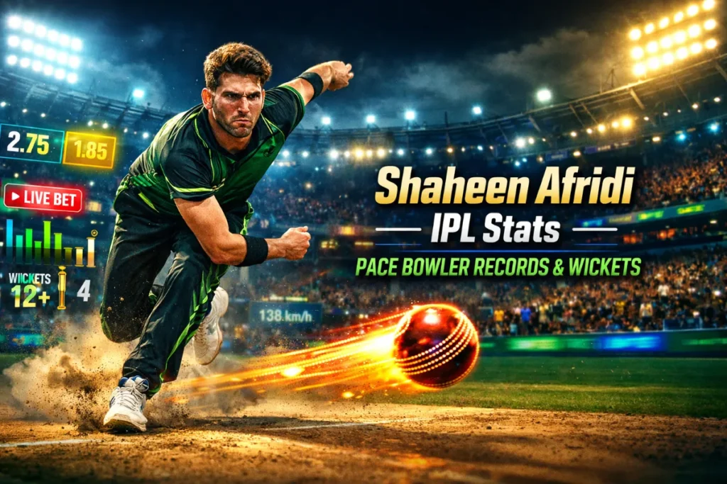 Shaheen Afridi IPL Stats: Pace Bowler Records & Wickets