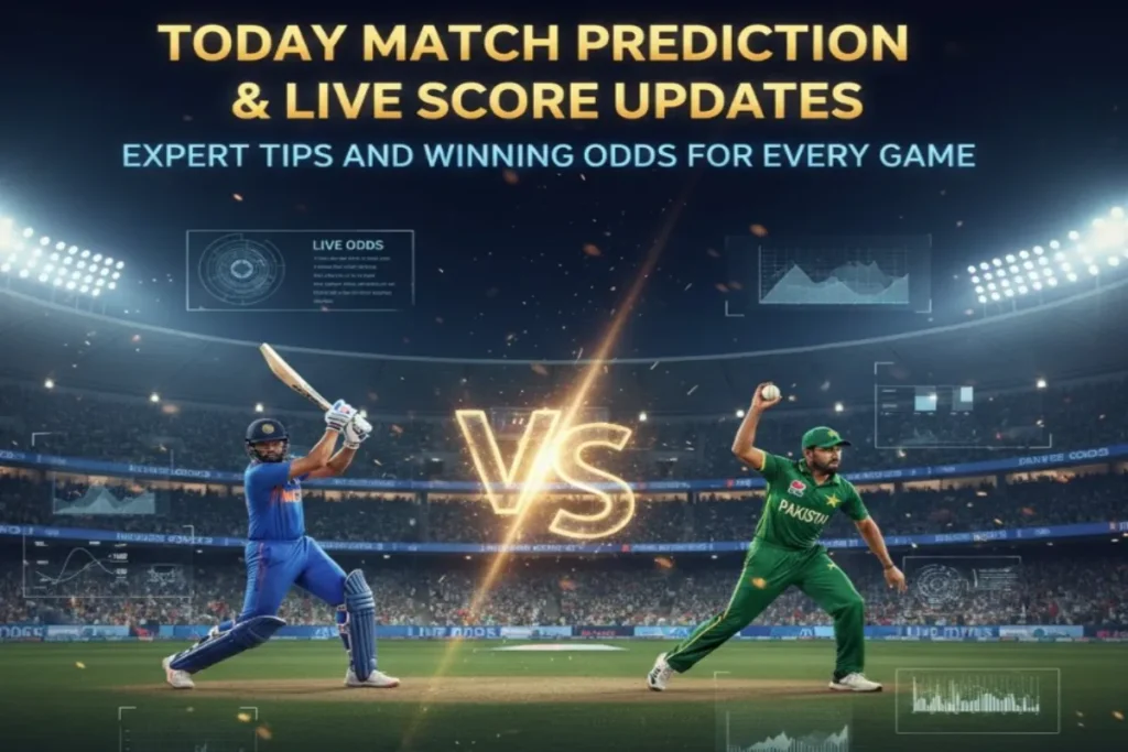 Today Match Prediction & Live Score Updates