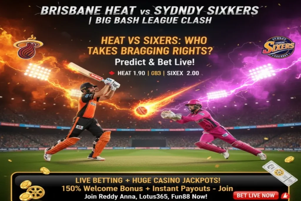 Brisbane Heat vs Sydney Sixers – Big Bash League Clash