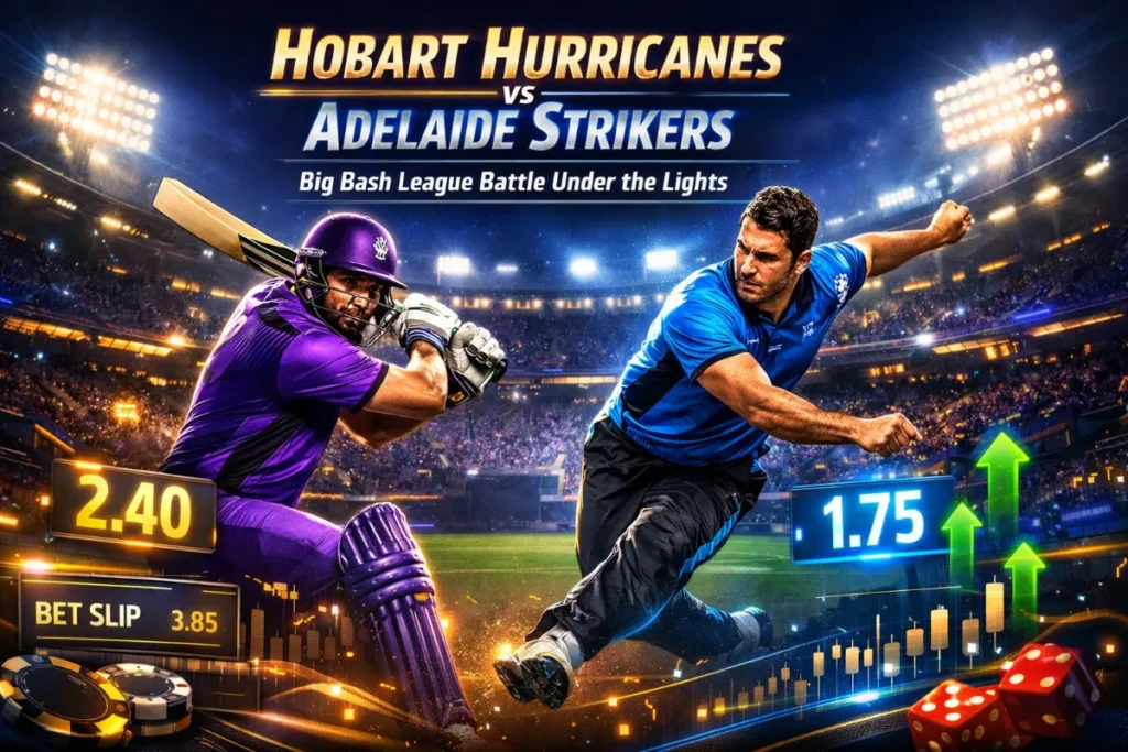 Hobart Hurricanes vs Adelaide Strikers – Big Bash League Battle Under the Lights!
