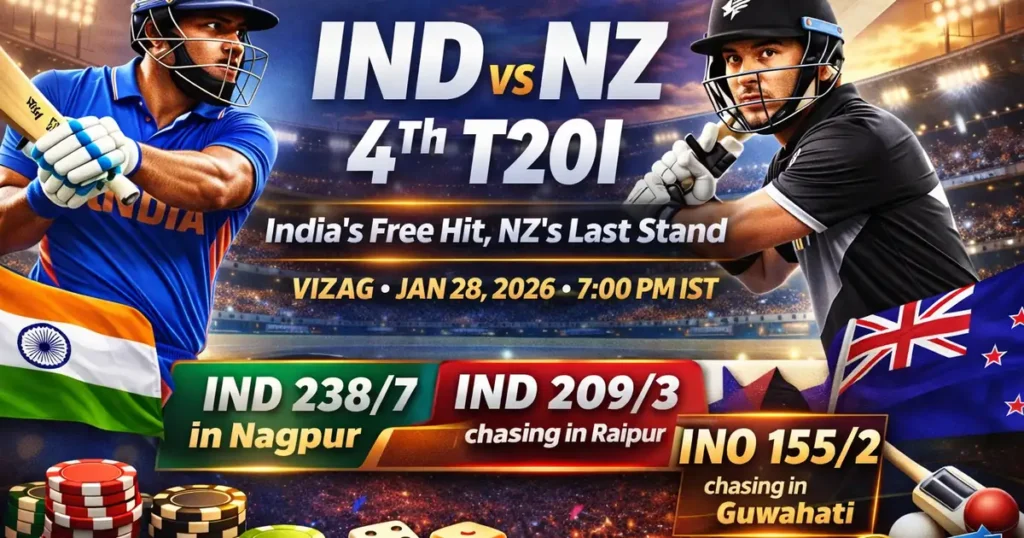 India vs New Zealand 4th T20I: a dead rubber that still feels like an exam